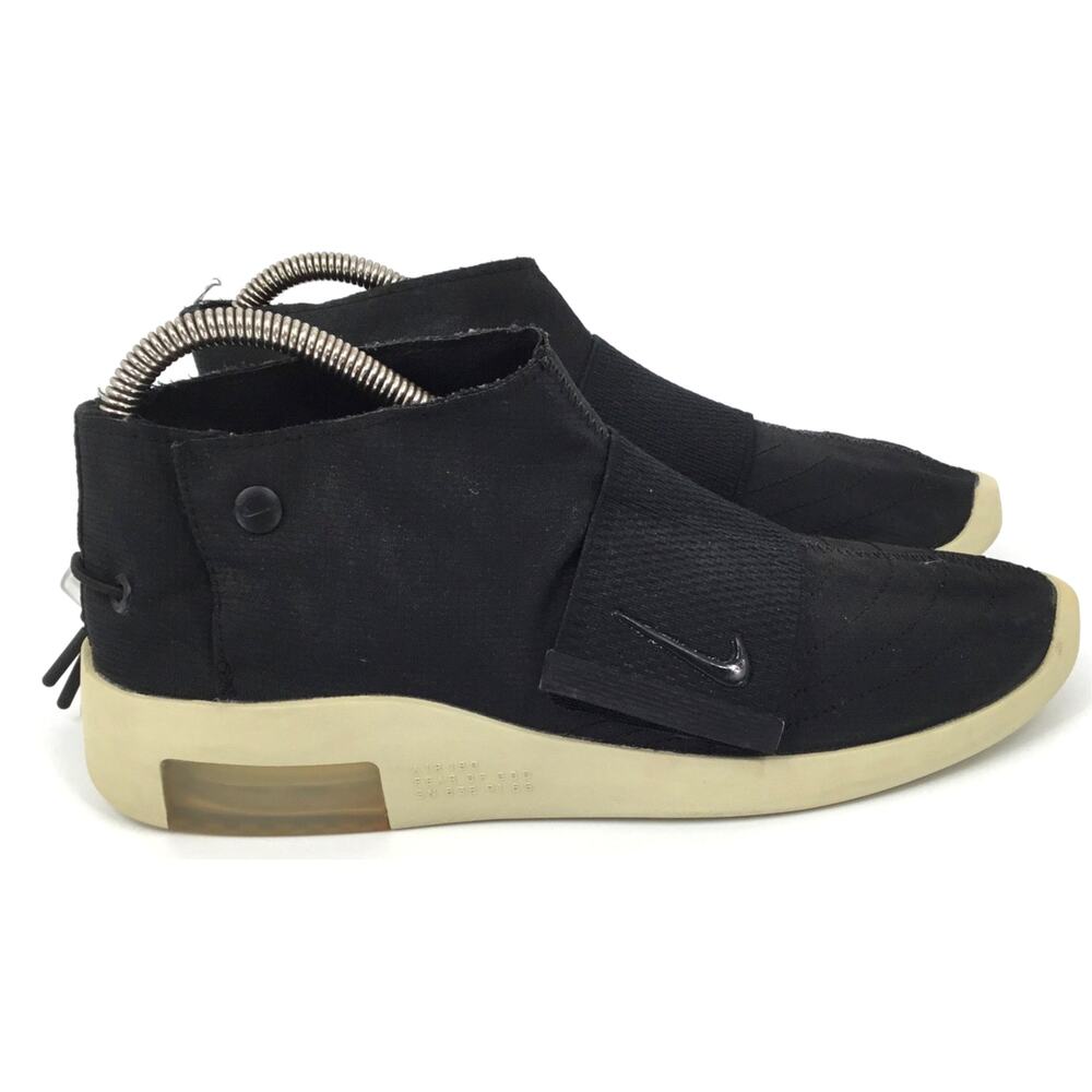Nike Air Fear of God Moc AT8086-002 Black Sail Men's Size 7